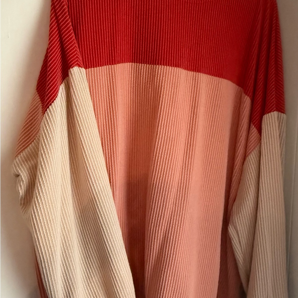 Colorblock Ribbed Sweater - Picture 2 of 6